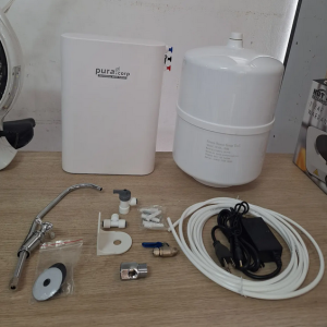 Purificador de agua  osmosis inversa sin bomba  75GPD de color 3 etapas modelo JL-10