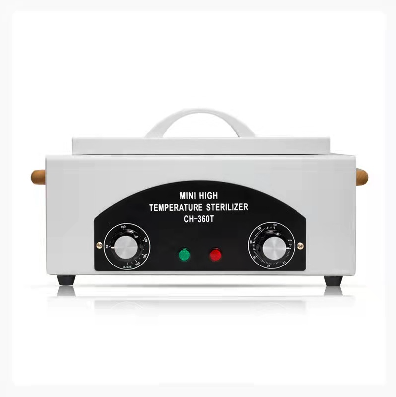 esterilizador por calor seco de alta temperatura 360B, para pedicure, manicure esterilizador, máquina de desinfección