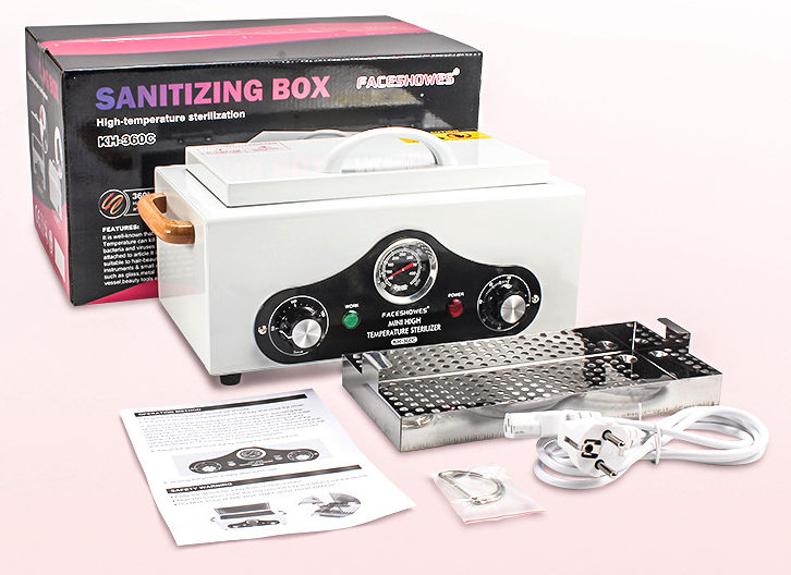 esterilizador metalico de 1,5 litros, esterilizador para gabinete - Imagen 2