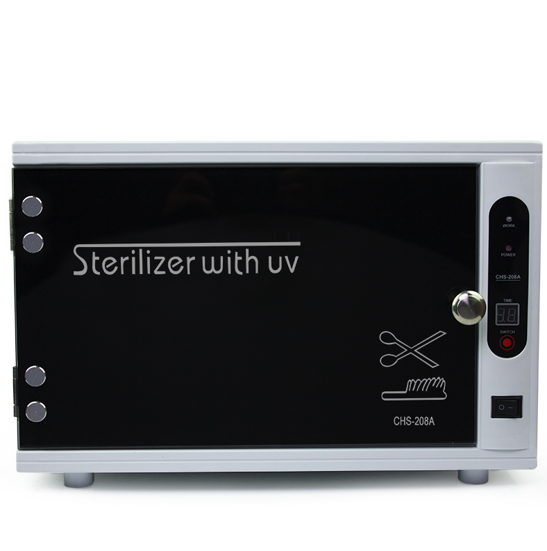 Esterilizador de calor de 10Litros, con luz UVC germicida, equipo de desinfección, lámpara de desinfección UVC, esterilización, gabinete, spa, toallas, esterilizacion con ozono, modelo JFMX-10